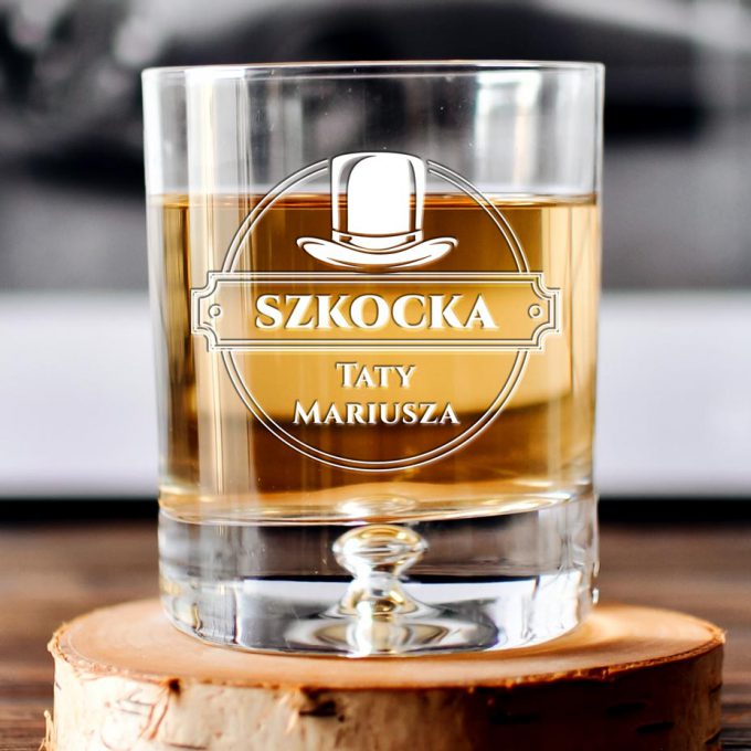 Personalizowana szklanka do whisky - Szkocka