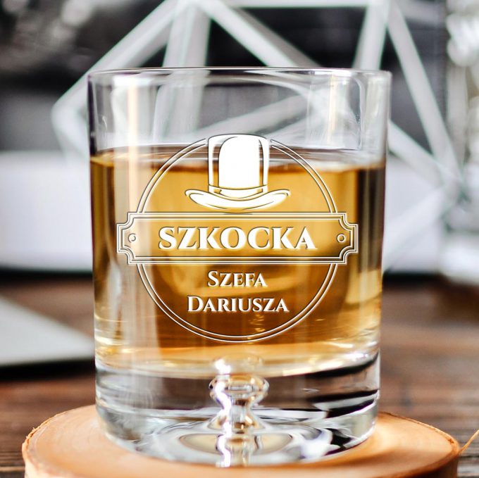 Personalizowana szklanka do whisky - Szkocka