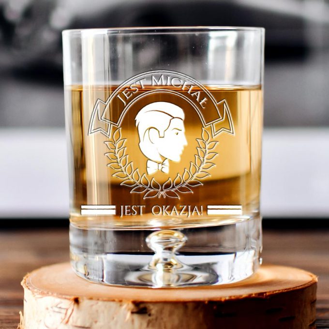 Personalizowana szklanka do whisky - Jest okazja!